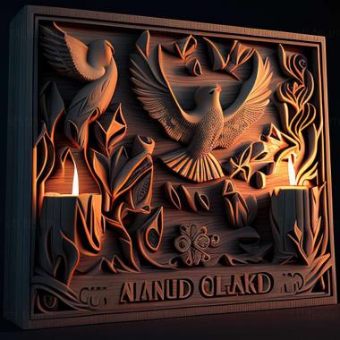 3D model The Legend of Candlewind Nights Candles game (STL)